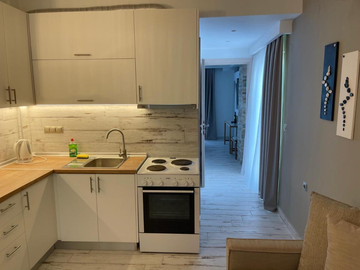 Litsa Apartments Fourka Ngoại thất bức ảnh