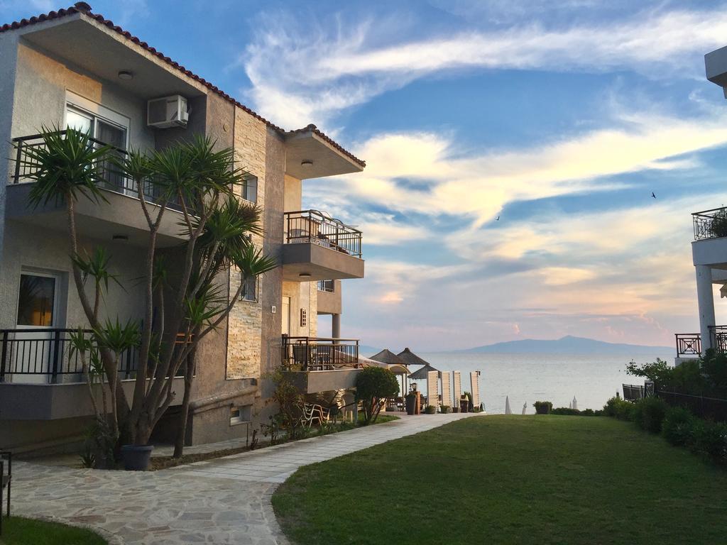 Litsa Apartments Fourka Ngoại thất bức ảnh