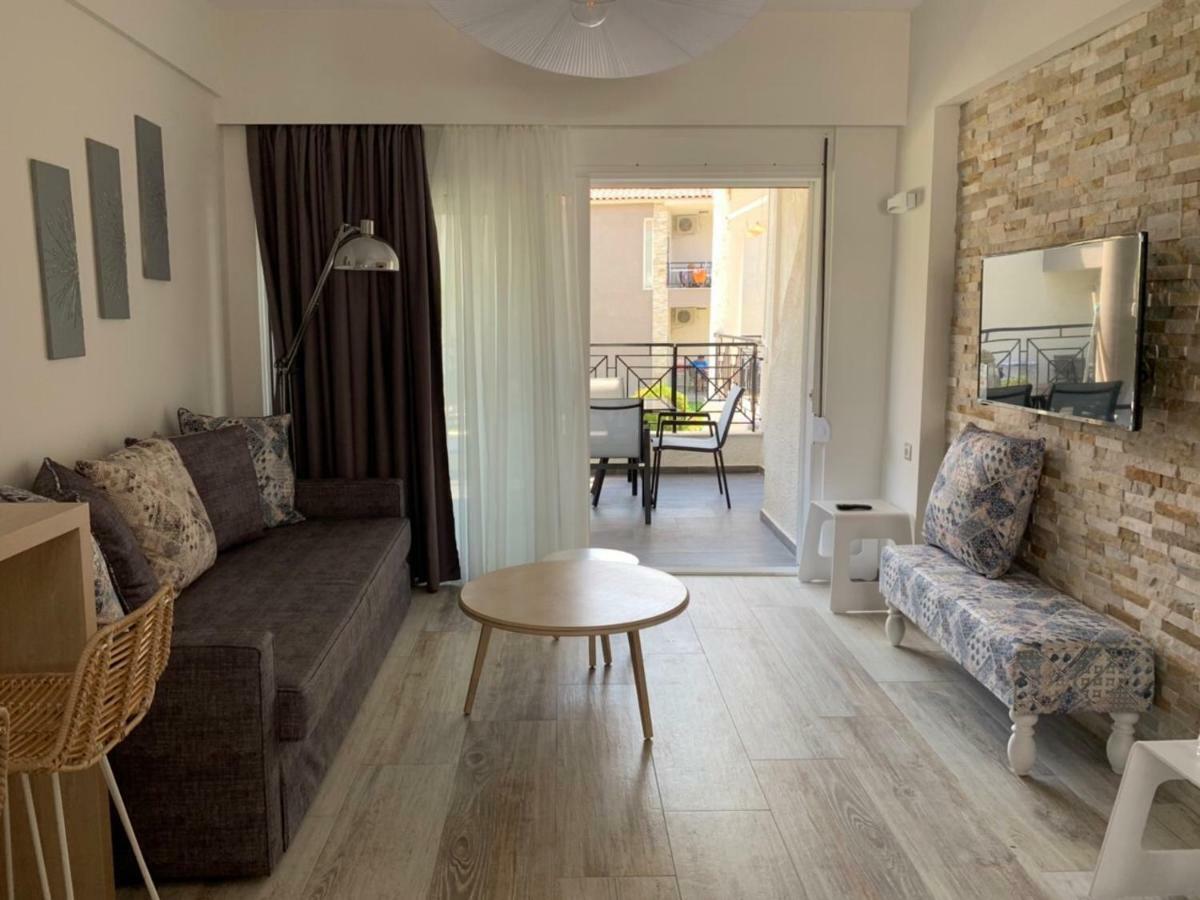 Litsa Apartments Fourka Ngoại thất bức ảnh