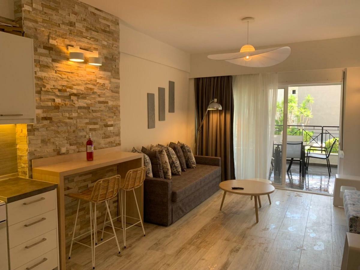 Litsa Apartments Fourka Ngoại thất bức ảnh